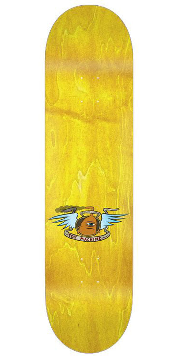 Toy Machine Monster Mini Skateboard Complete - Assorted Stains - 7.38