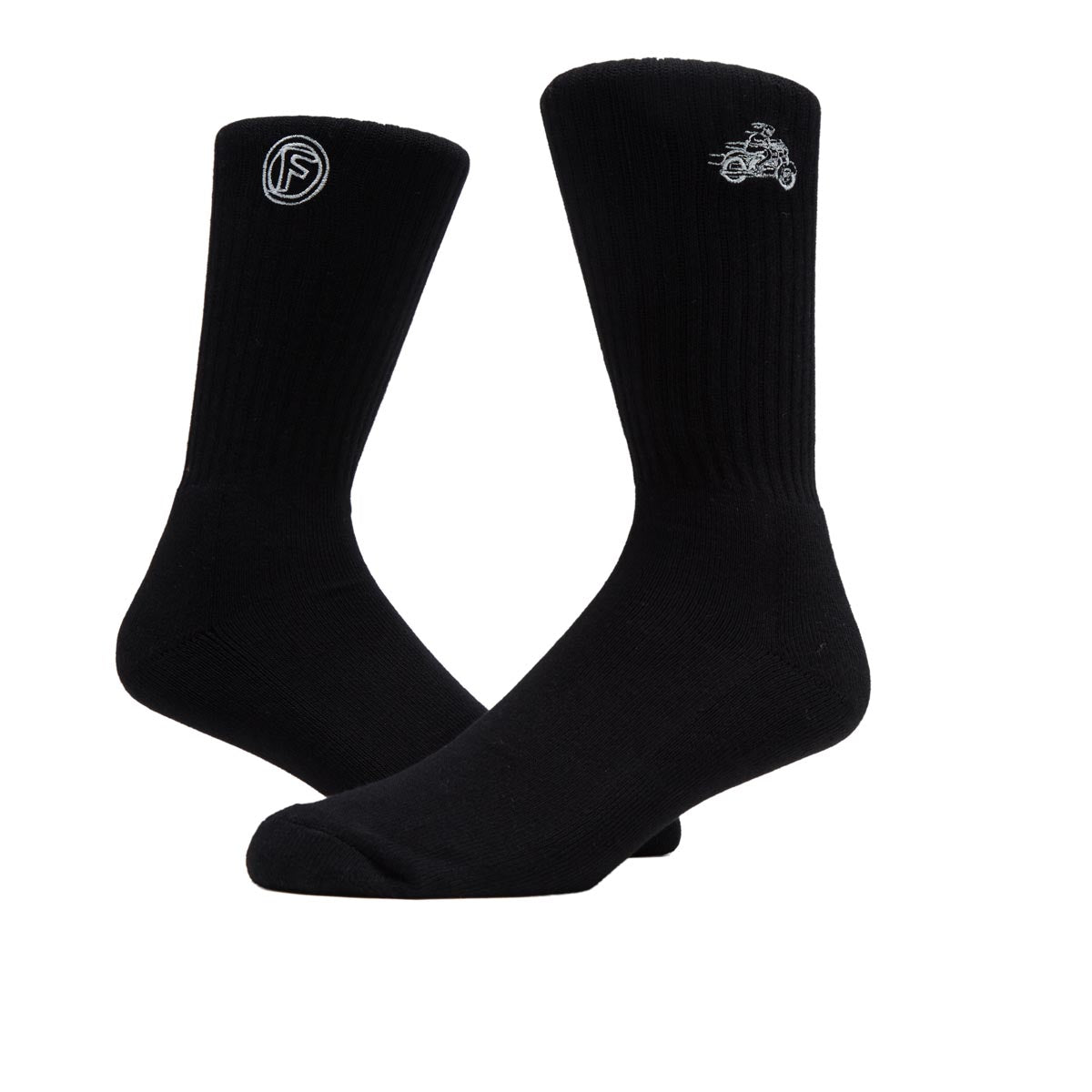 Foundation Moto Socks - Black image 2