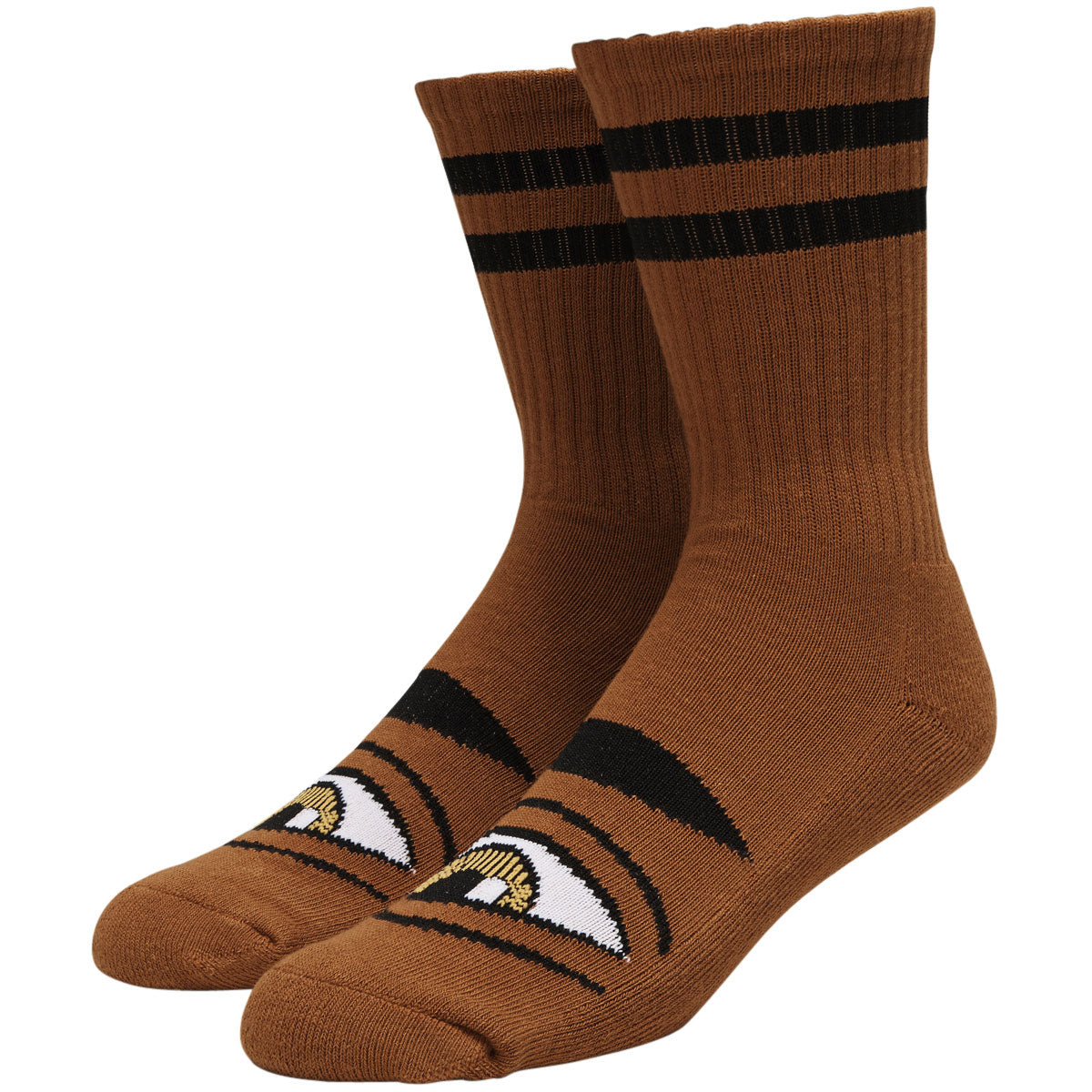 Toy Machine Sect Eye Socks - Chocolate image 1