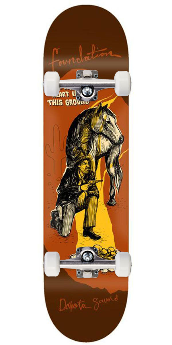 Foundation Servold Cowboy Skateboard Complete - 8.38