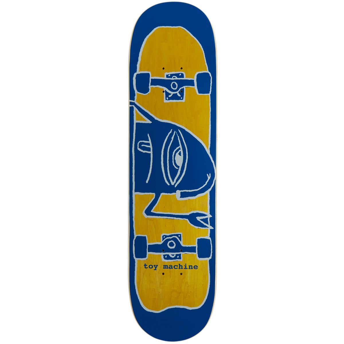 Toy Machine Hello Sect Skateboard Deck - Blue - 8.00