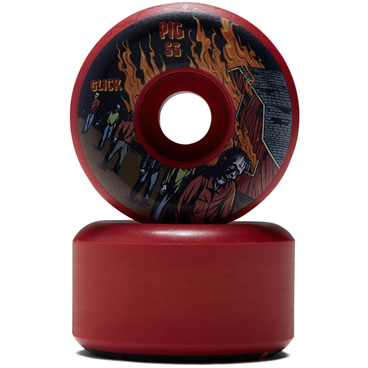 Pig Glick Apocolypse 97a Cube Skateboard Wheels - 55mm image 2