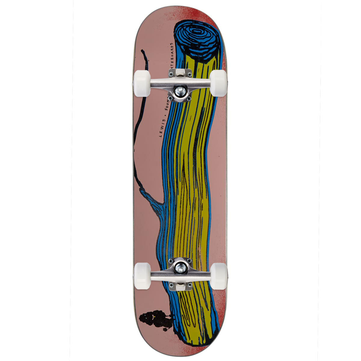 Foundation Lewis Log Skateboard Complete - 8.25