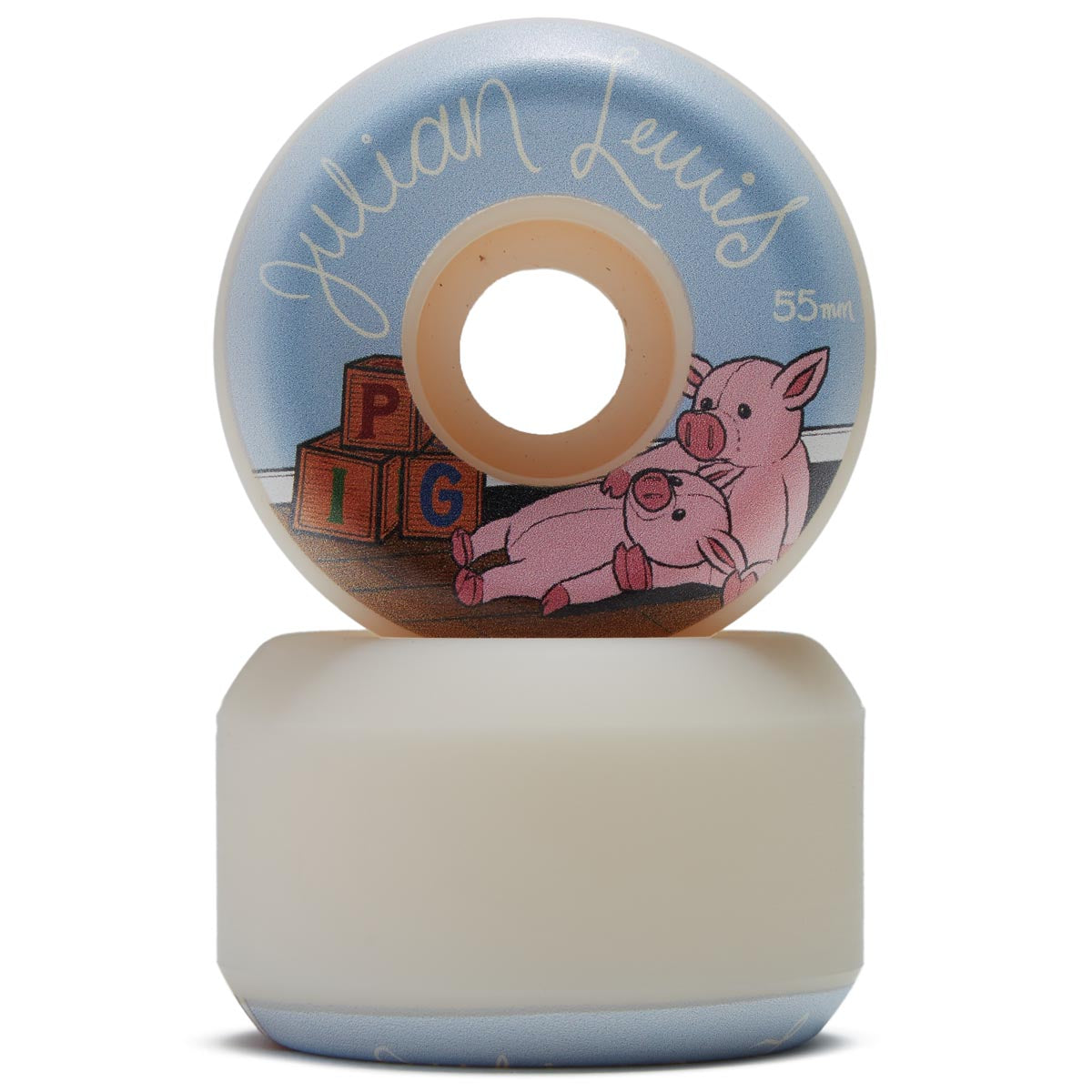 Pig Lewis Denim 97a Skateboard Wheels - 55mm image 2