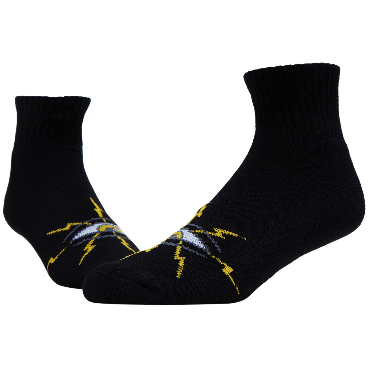 Toy Machine Sect Bolt Short Socks - Black image 2