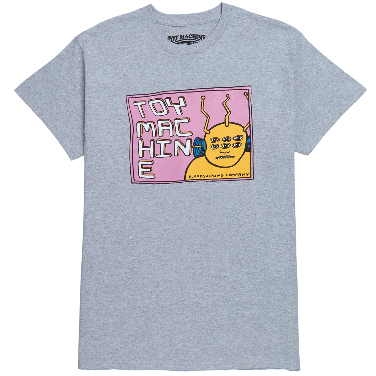 Toy Machine Transmissionator T-Shirt - Heather Grey image 1