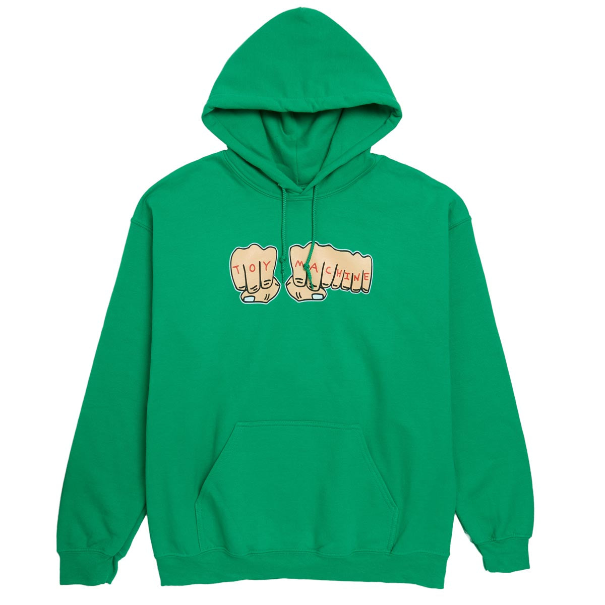 Toy Machine Fists Hoodie - Green image 1