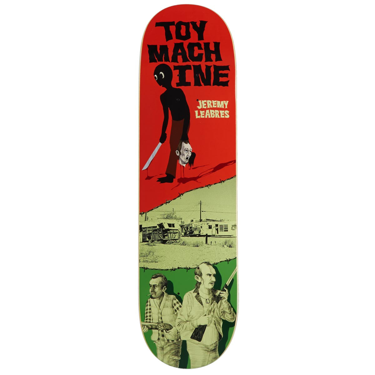 Toy Machine Leabres Horror Show Skateboard Deck - 8.25