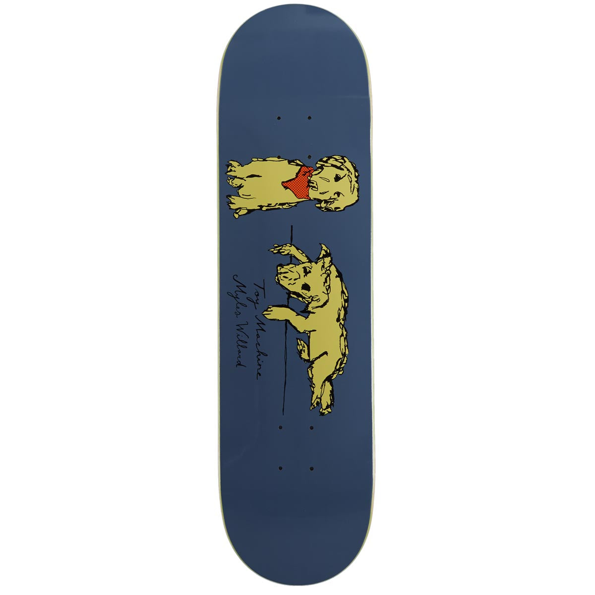 Toy Machine Willard Doggies Skateboard Deck - 8.25