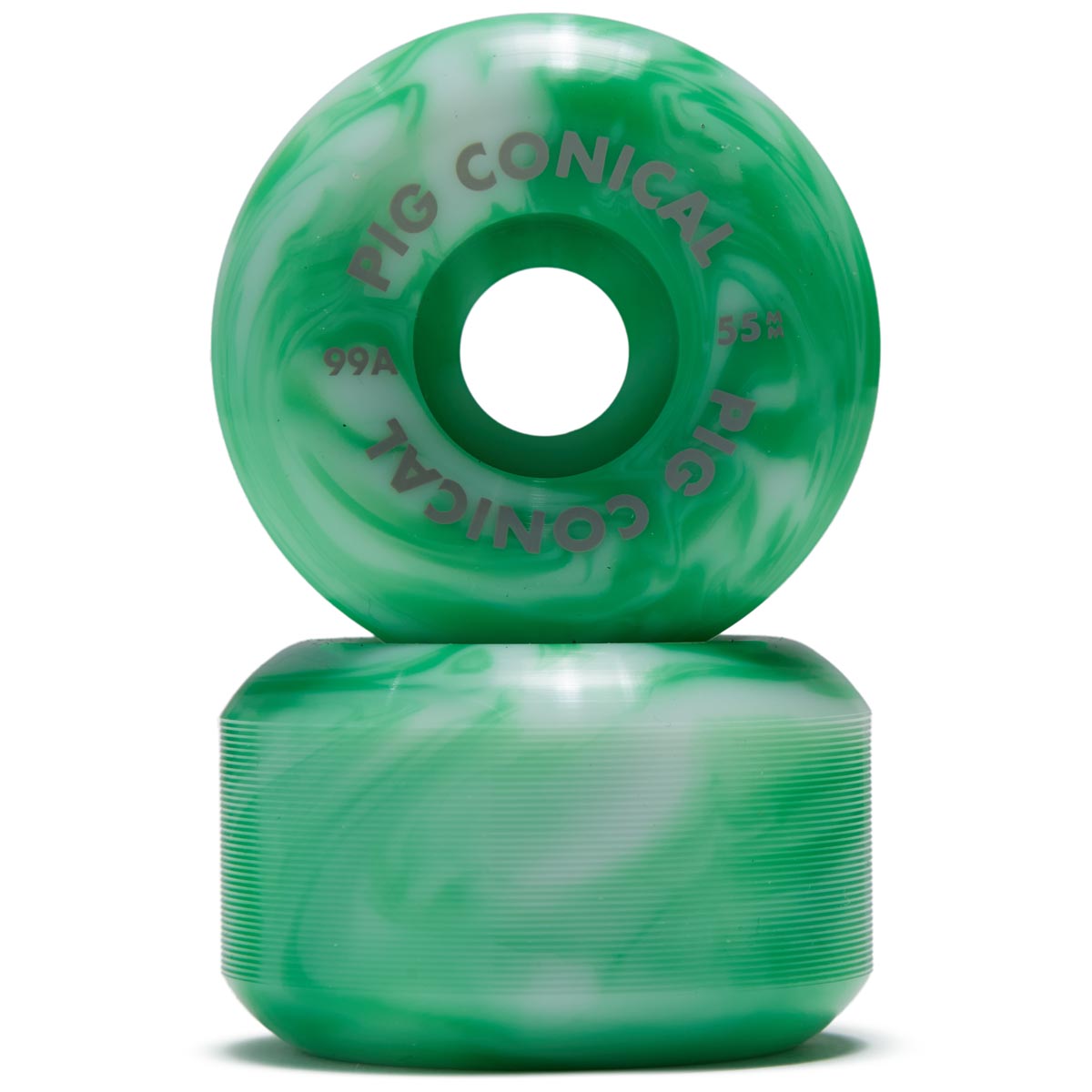 Pig Conical Swirl 95a Skateboard Wheels - 55mm image 2