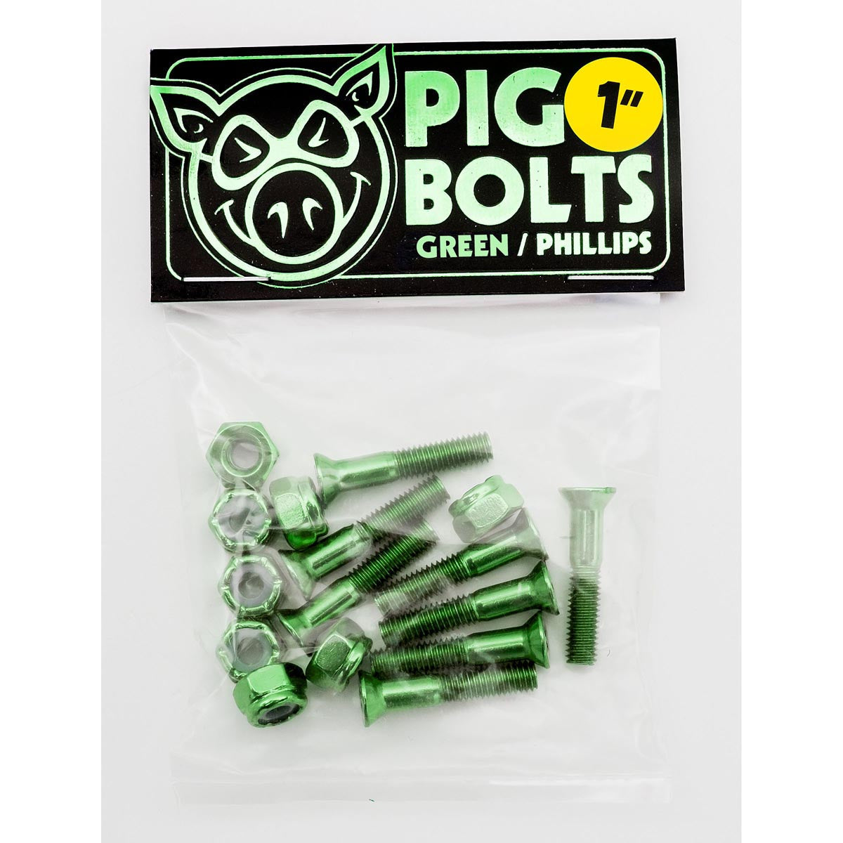 Pig Phillips Hardware - Anodized Green - 1