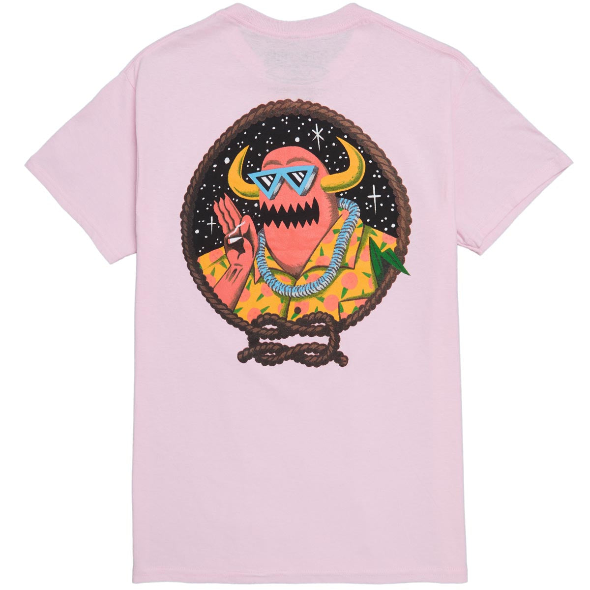 Toy Machine Lost And Found T-Shirt - Pink image 1