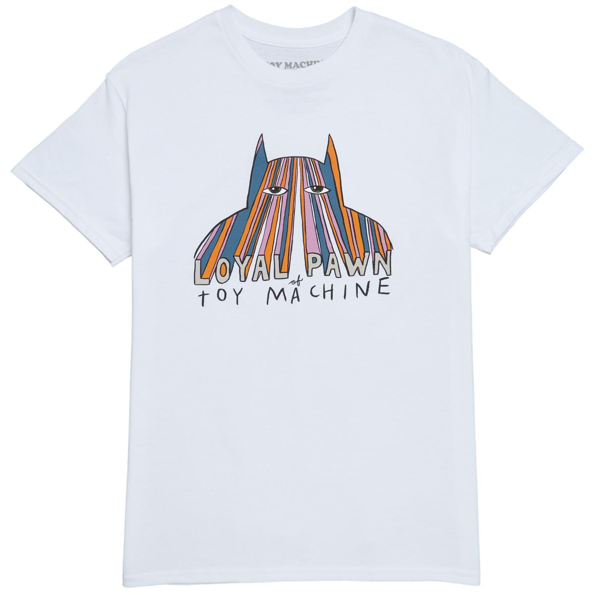 Toy Machine Loyal Pawn T-Shirt - White image 1