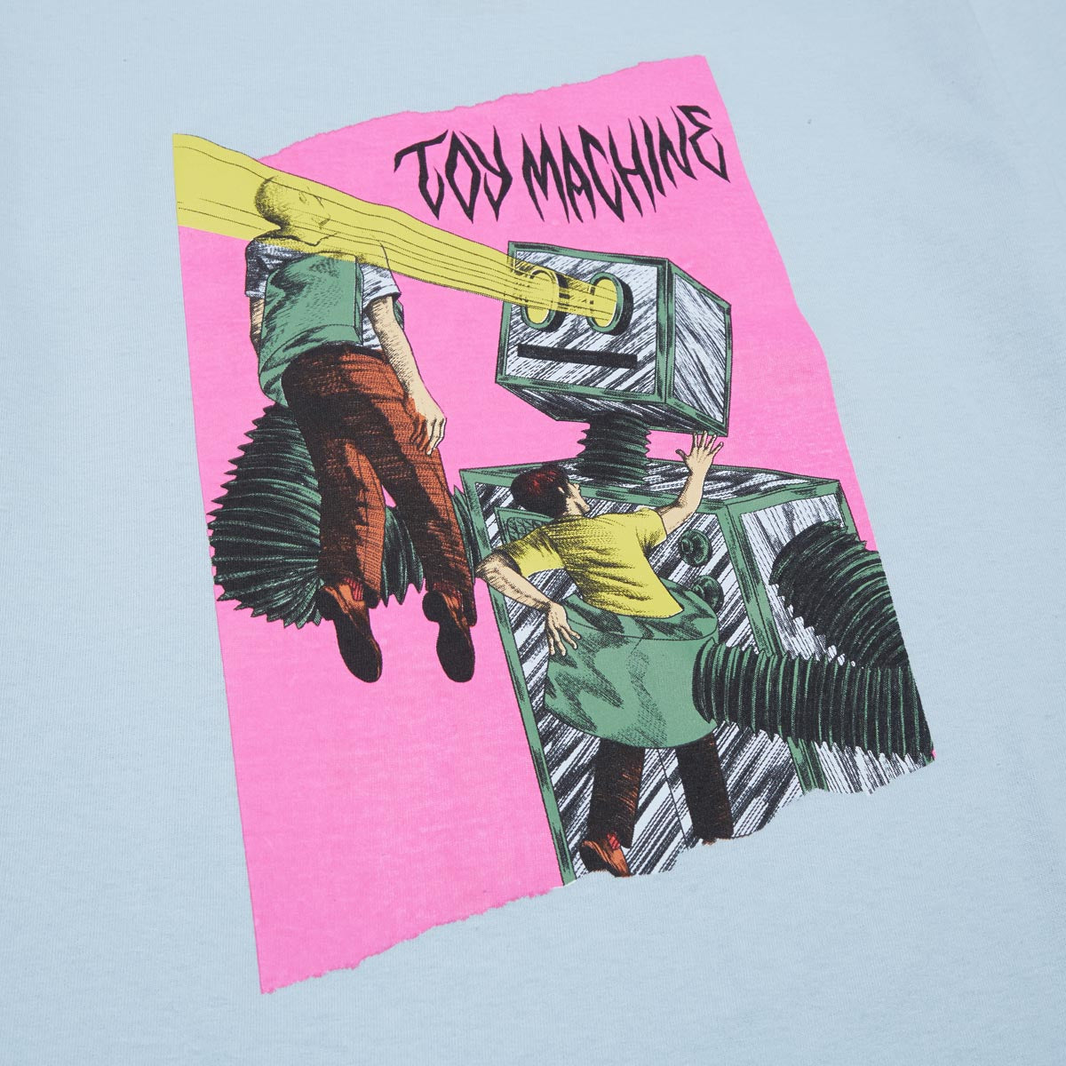 Toy Machine Robot Horror T-Shirt - Light Blue image 2