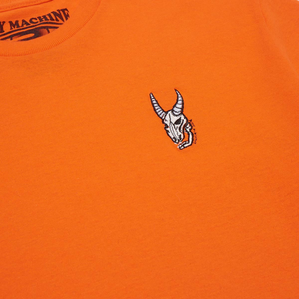 Toy Machine Heavy Metal Embroidered T-Shirt - Orange image 2