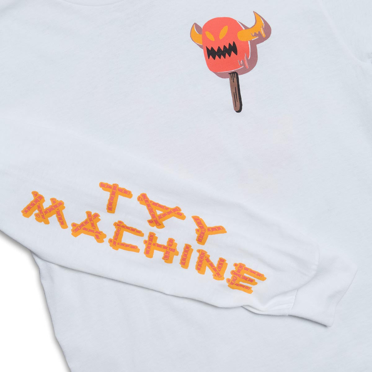 Toy Machine Lost And Found Long Sleeve T-Shirt - White image 3