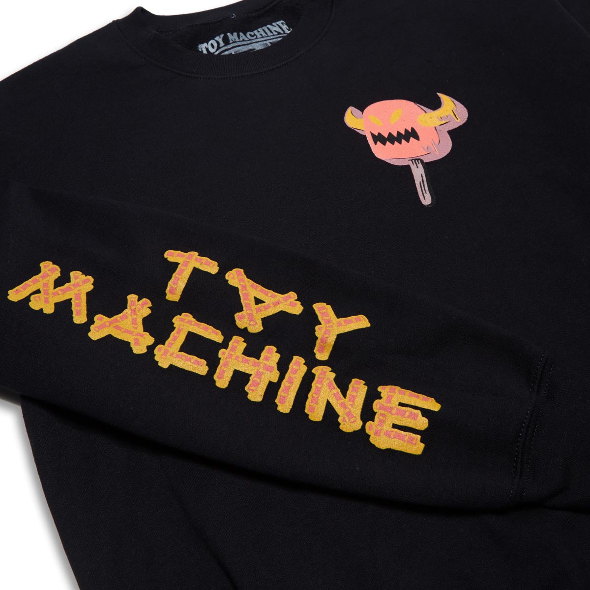 Toy Machine Lost And Found Crew Sweatshirt - Black image 3