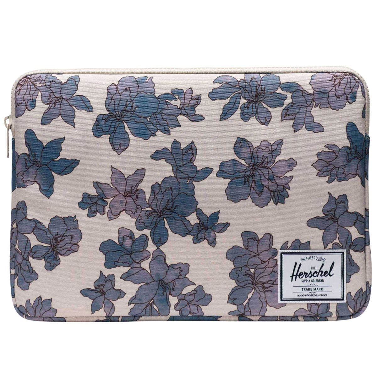 Herschel Supply Anchor 15-16 Inch Sleeve - Moonbeam Floral Waves image 1