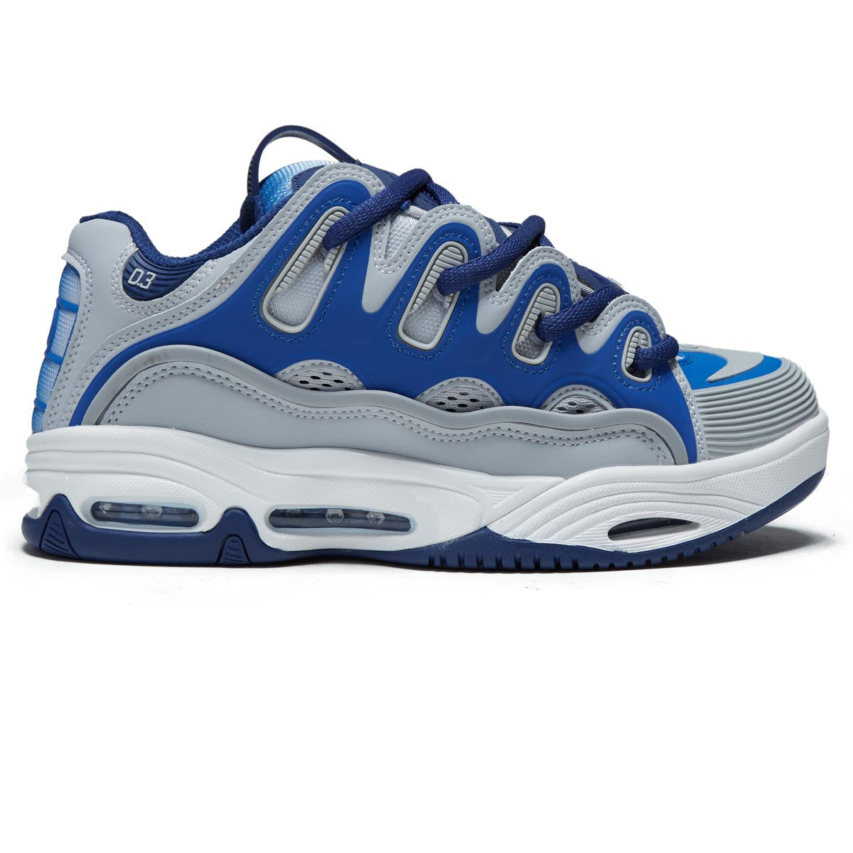 Osiris D3 2001 Shoes - Grey/Blue/Black image 1