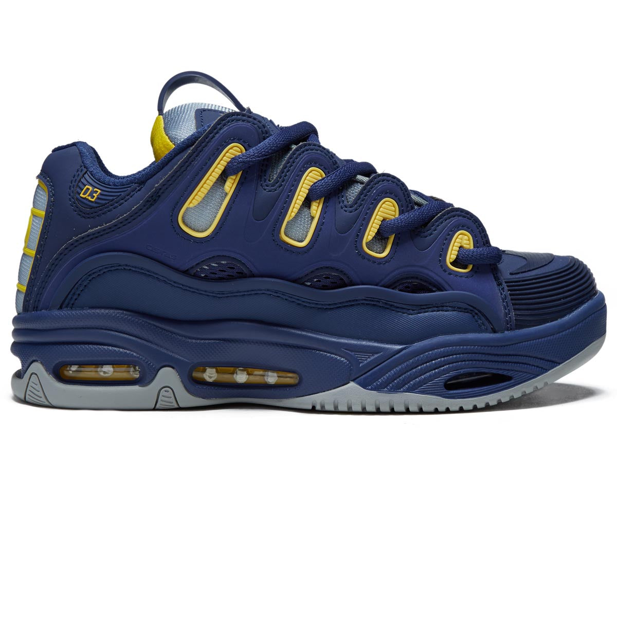 Osiris D3 2001 Shoes - Cadet Blue/Yellow image 1