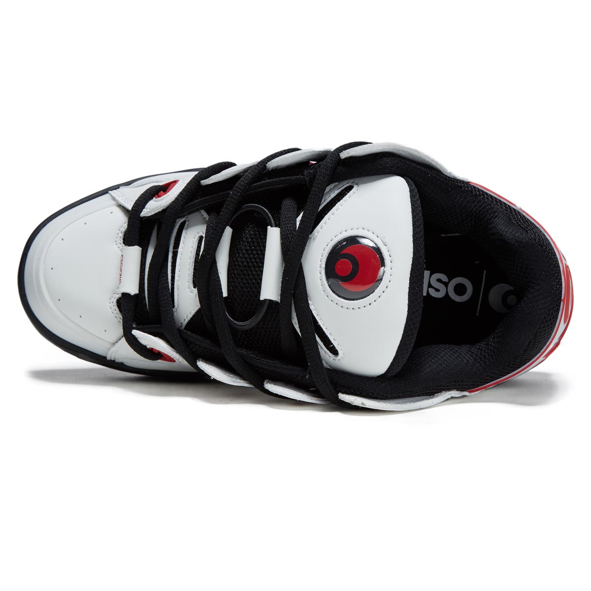 Osiris D3 Og Shoes - Black/White/Red image 3