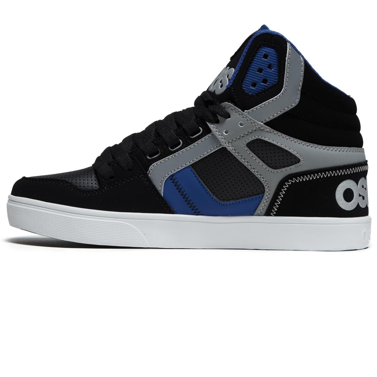 Osiris Clone Shoes - Black/Blue/Grey image 2