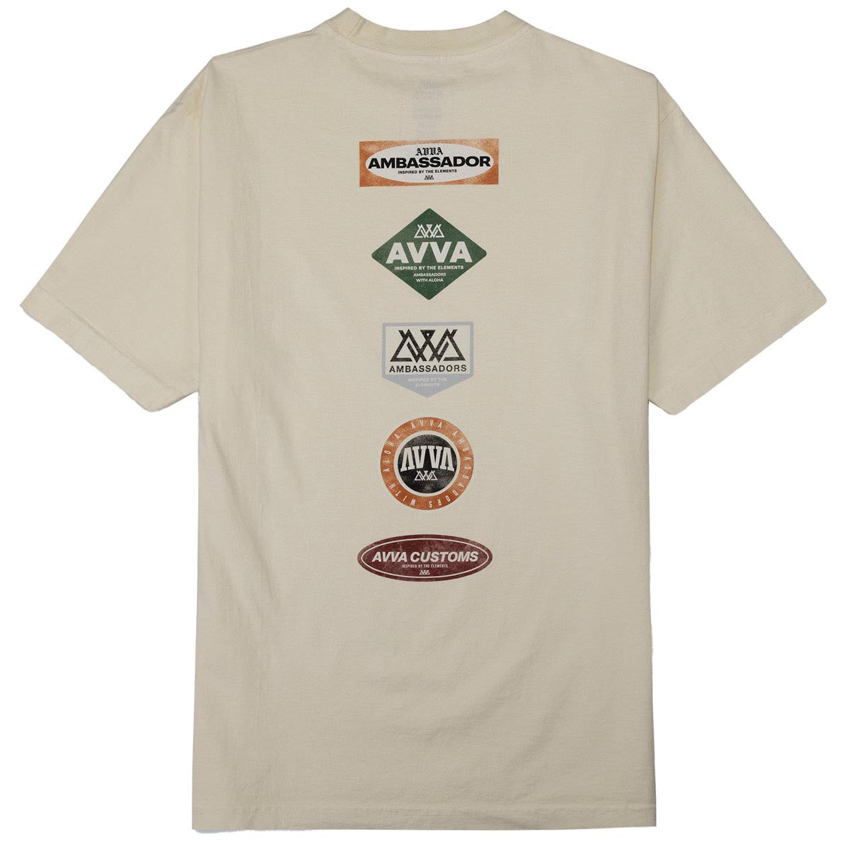 AVVA Backside T-Shirt - Natural image 1