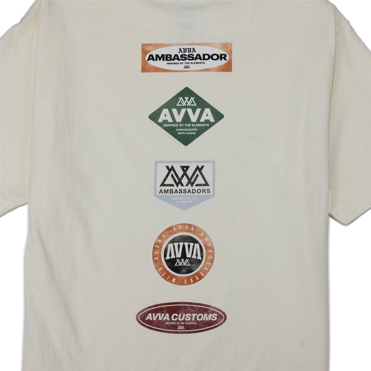 AVVA Backside T-Shirt - Natural image 3