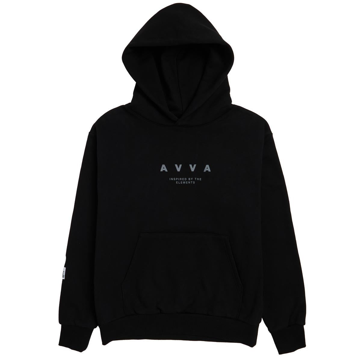 AVVA City Wide Pullover Hoodie - Black image 1