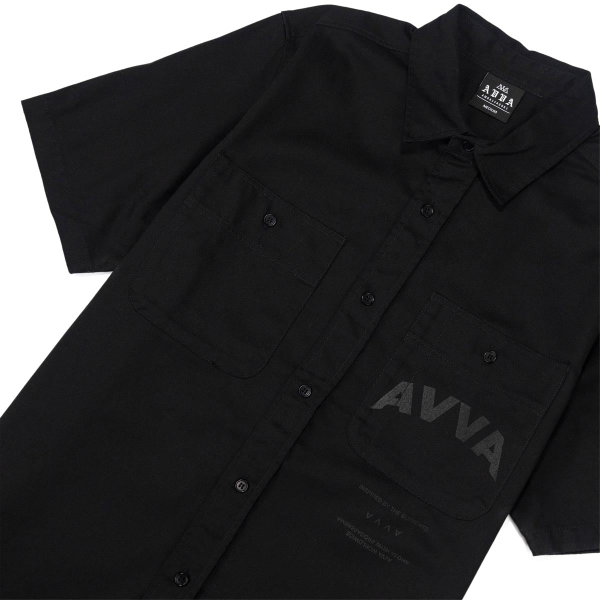 AVVA Foundry Workwear Shirt - Black image 3