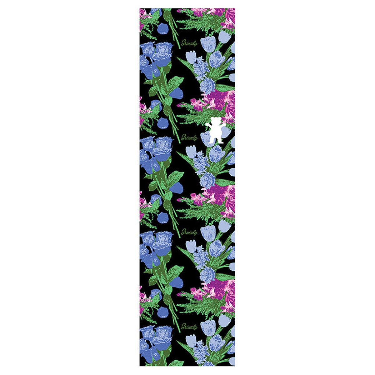 Grizzly Give Em Flowers Grip tape - Black image 1