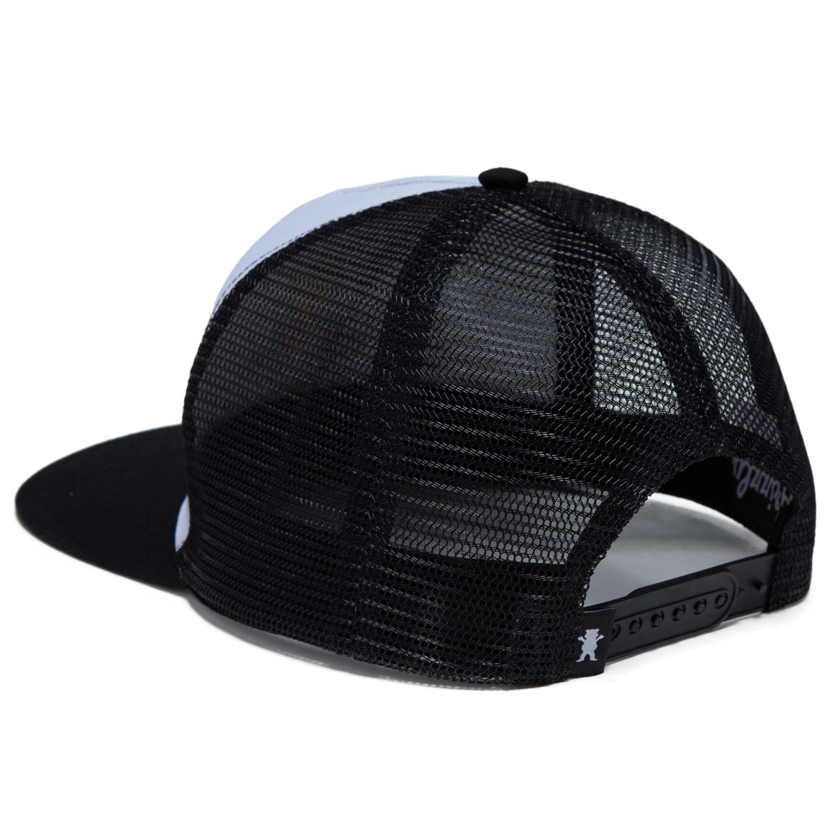 Grizzly Por Vida Trucker Hat - Black/White image 2