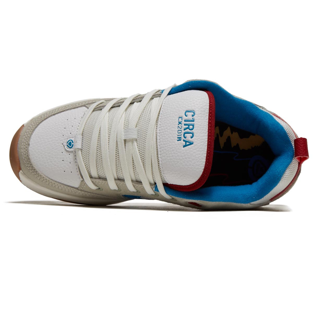 C1rca CX201R Shoes - White/Atlantic Blue/Red image 3