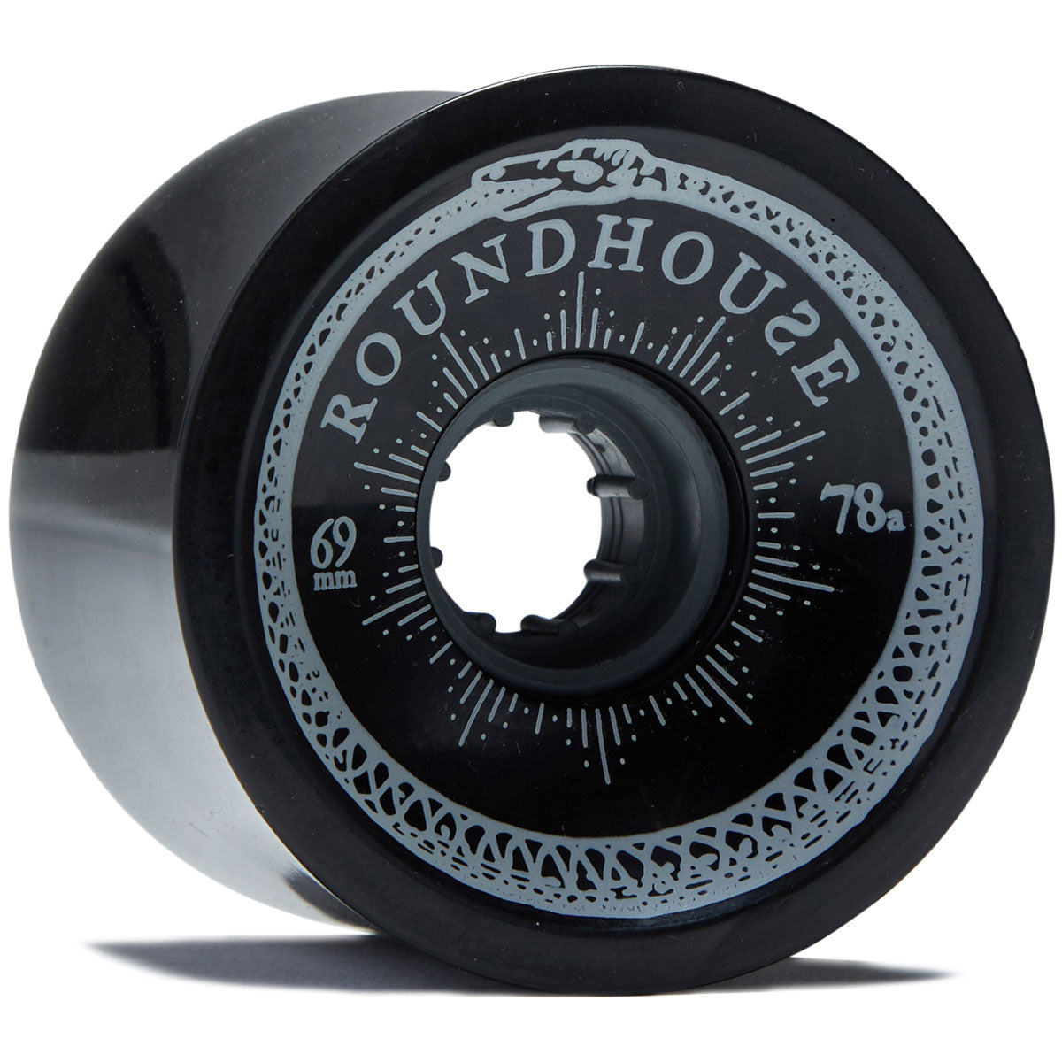 Carver Roundhouse Concave 78a Longboard Wheels - Smoke - 69mm image 1