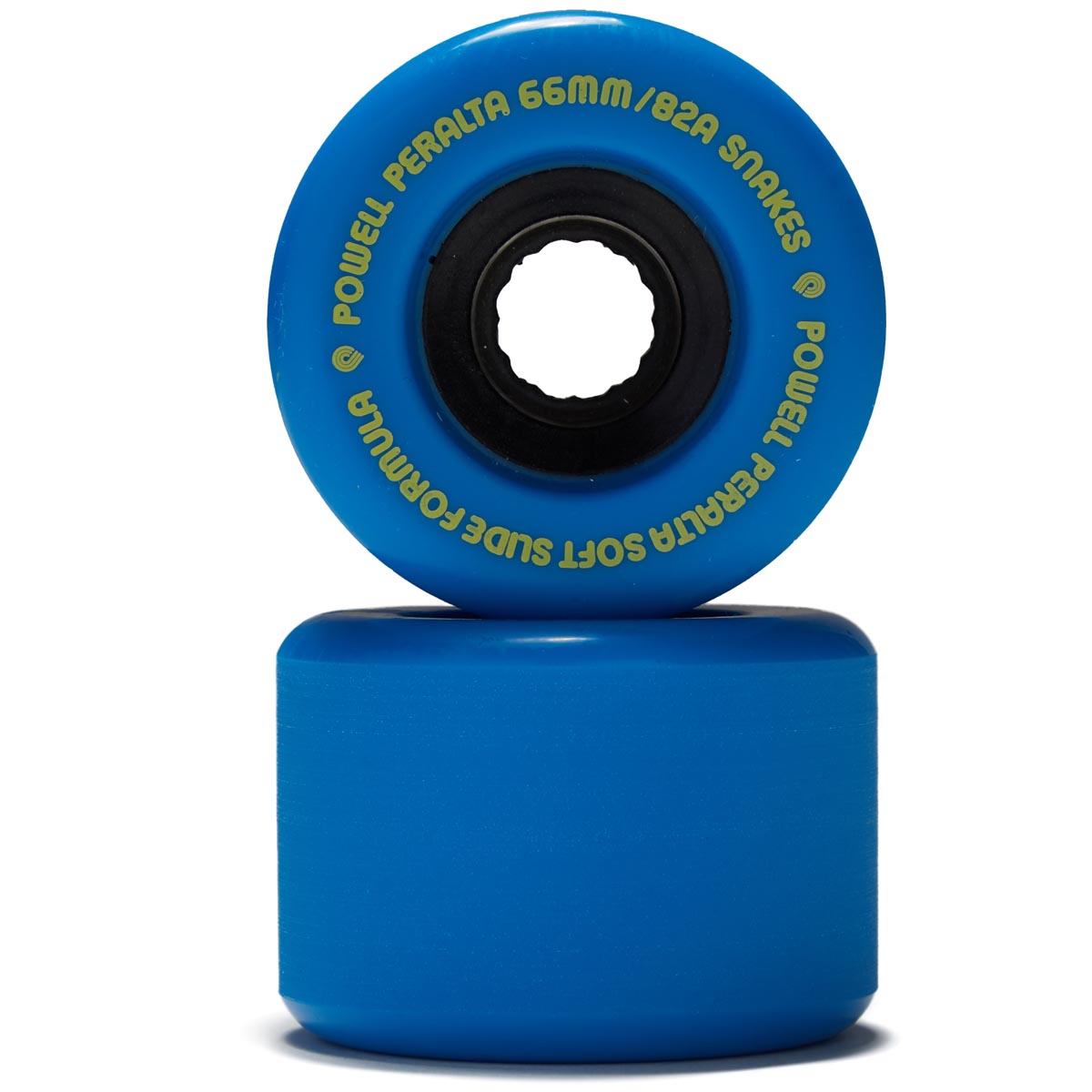 Powell-Peralta Snakes 82A Longboard Wheels - Blue - 66mm image 2