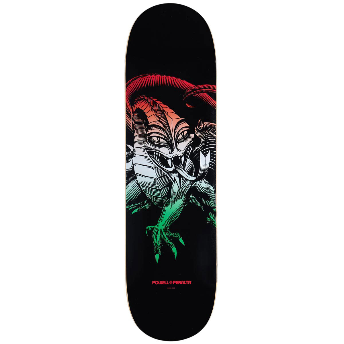 Powell-Peralta Steve Caballero Dragon Skateboard Deck - Green Fade - 8.75