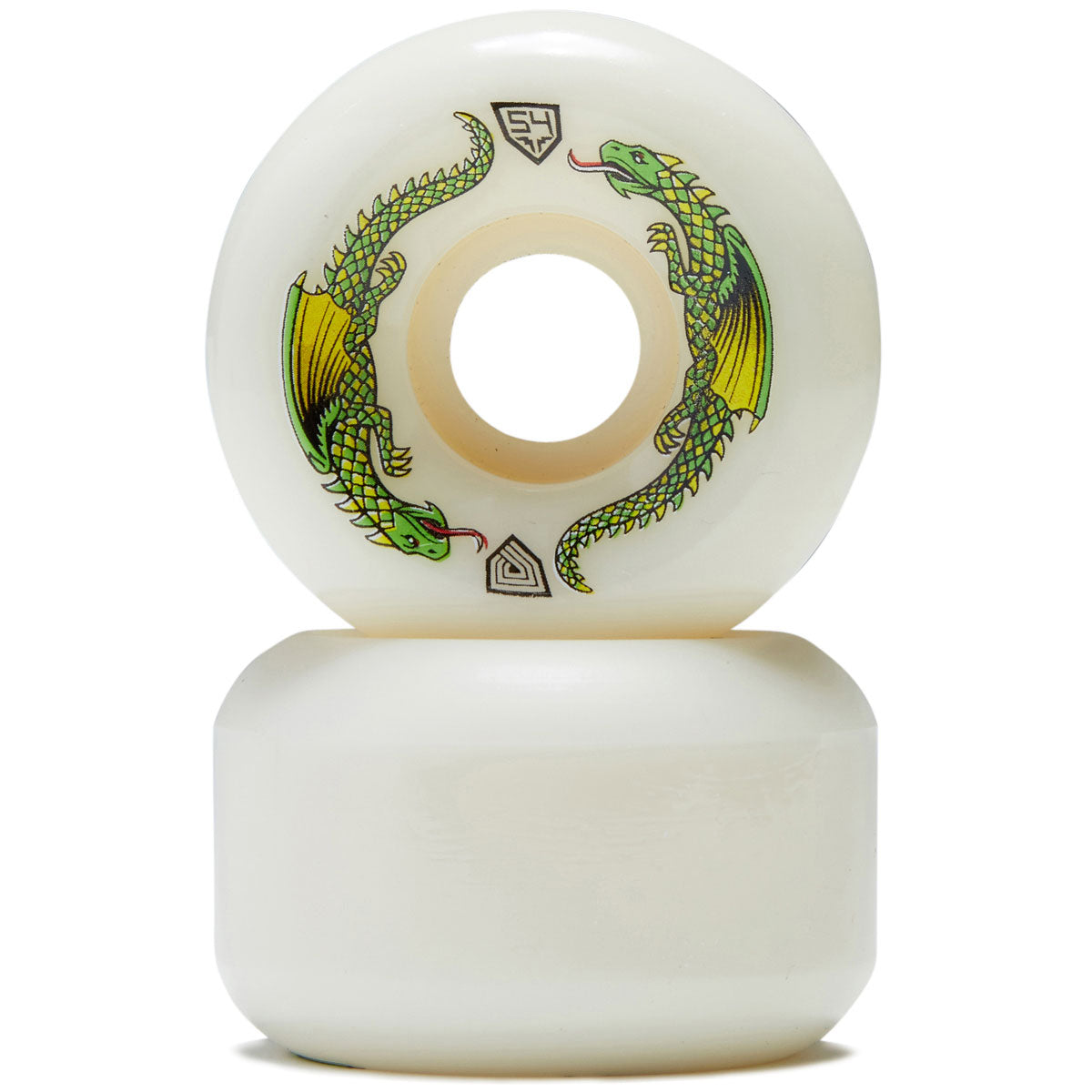 Powell-Peralta Dragon Formula 93a V6 Skateboard Wheels - Off White - 54mm image 2