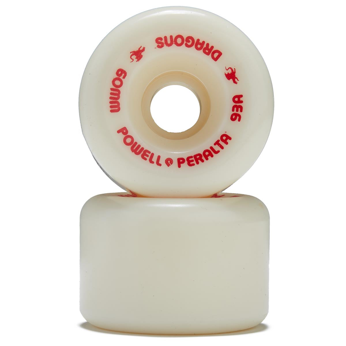 Powell-Peralta Dragon Formula 93a RB Skateboard Wheels - Off White - 60mm image 2