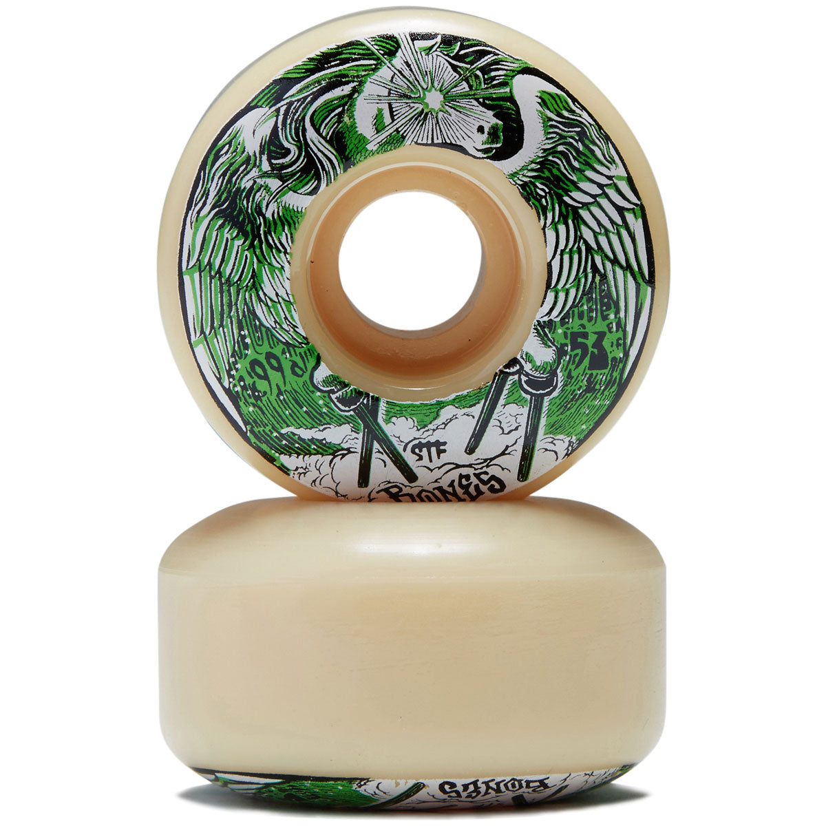 Bones Peg-Leg-Asus 99a V1 Standard Skateboard Wheels - 53mm image 2