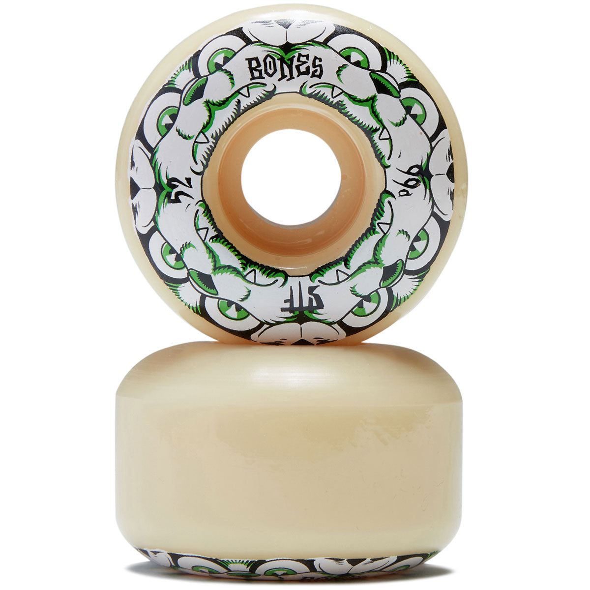 Bones 4 Dog Night 99a V4 Wide Skateboard Wheels - 52mm image 2