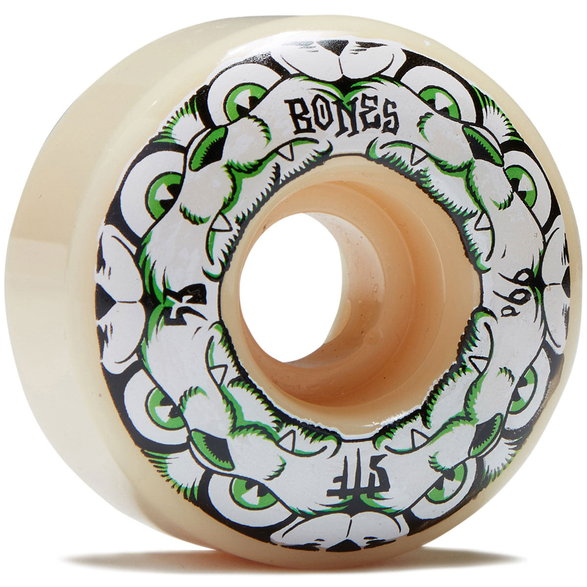 Bones 4 Dog Night 99a V4 Wide Skateboard Wheels - 53mm image 1