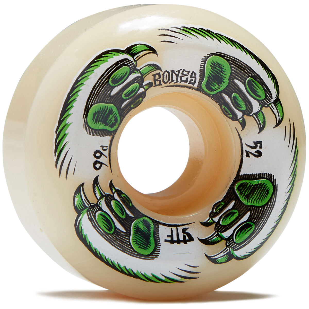 Bones Kitty Twister 99a V5 Sidecut Skateboard Wheels - 52mm image 1