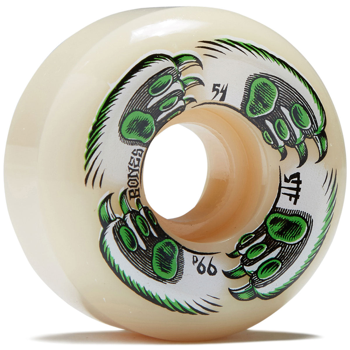 Bones Kitty Twister 99a V5 Sidecut Skateboard Wheels - 54mm image 1