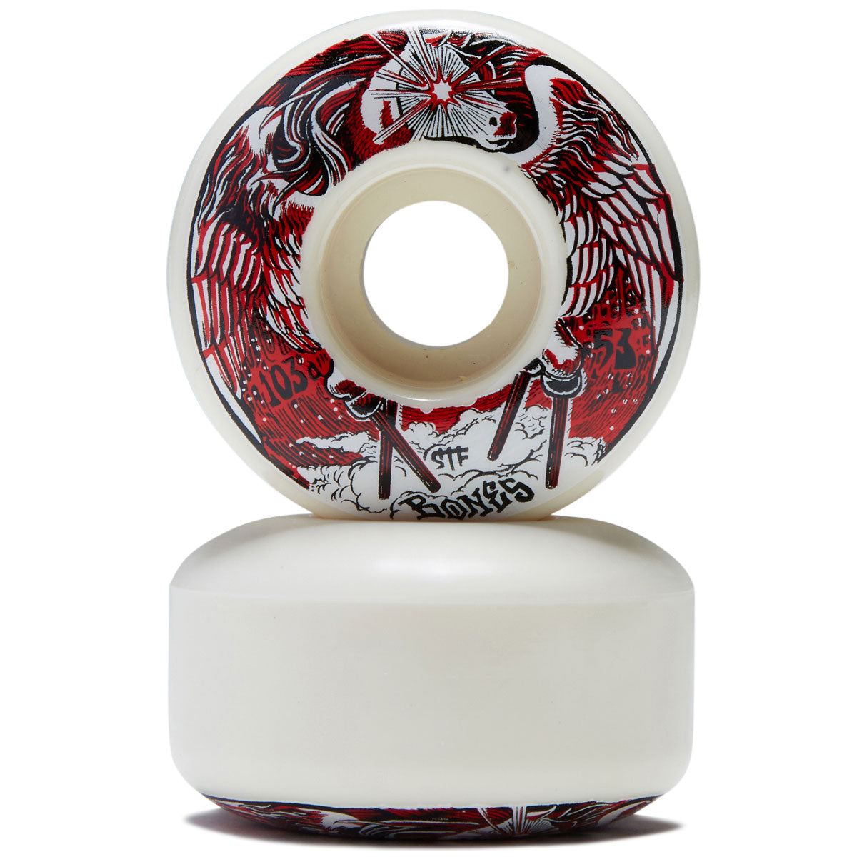 Bones Peg-Leg-Asus 103a V1 Standard Skateboard Wheels - 53mm image 2