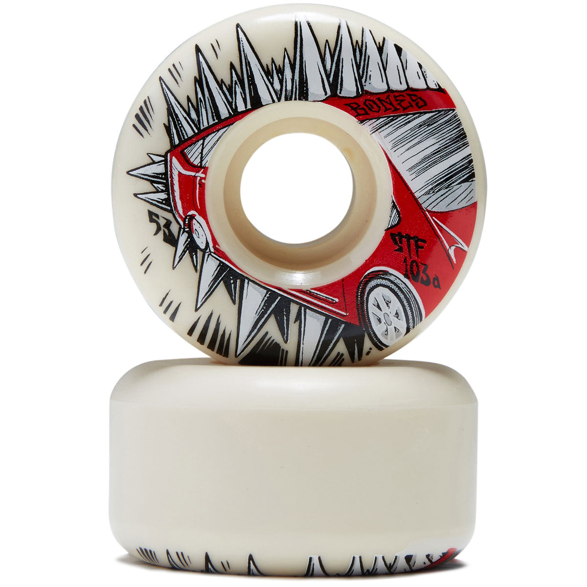 Bones Judas Prius 103a V2 Lock Skateboard Wheels - 53mm image 2