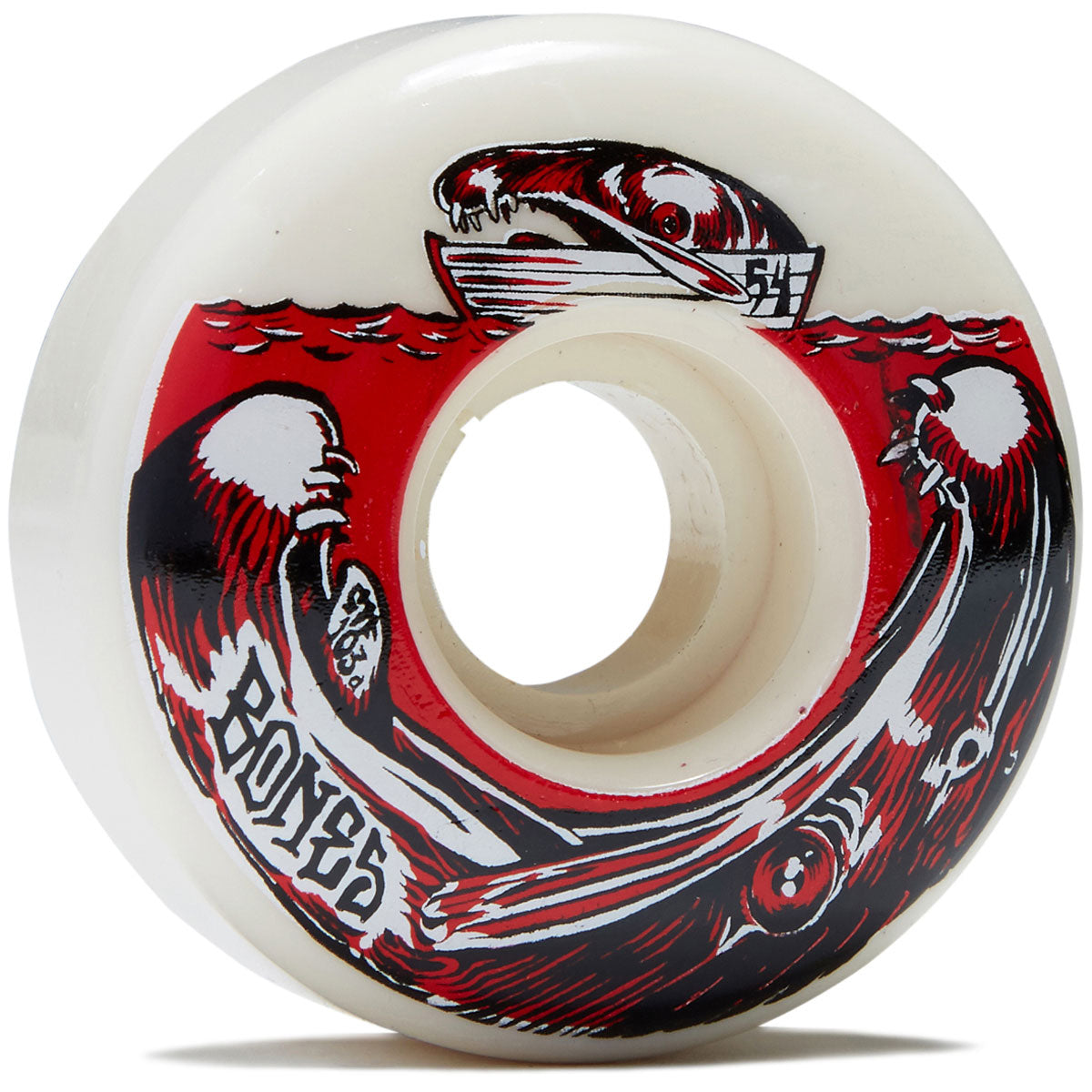 Bones Salmon Dinner 103a V3 Slim Skateboard Wheels - 54mm image 1