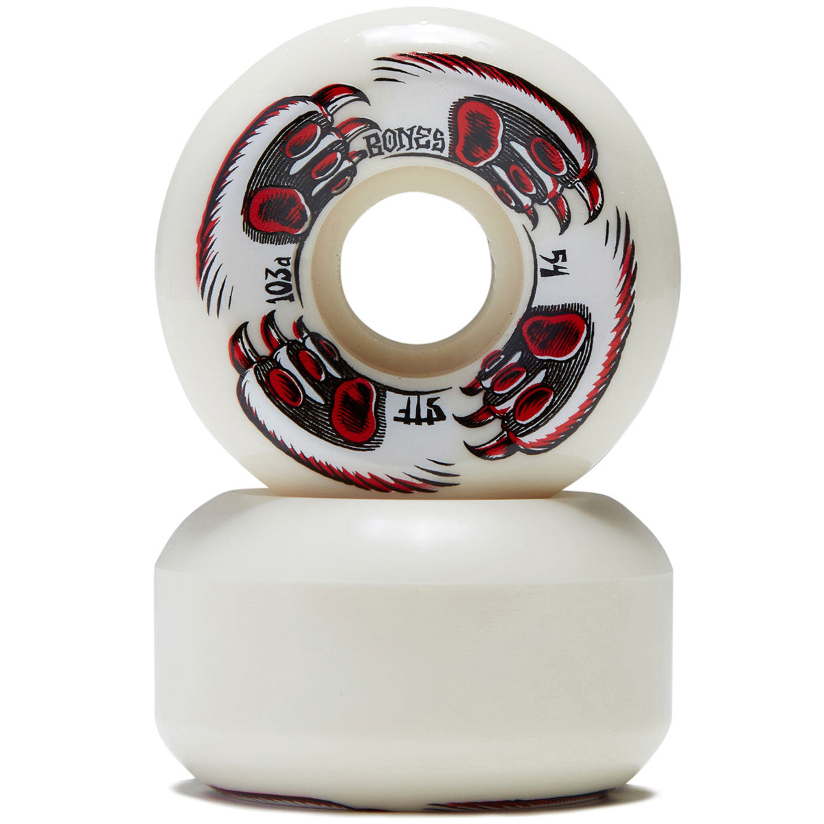 Bones Kitty Twister 103a V5 Sidecut Skateboard Wheels - 54mm image 2