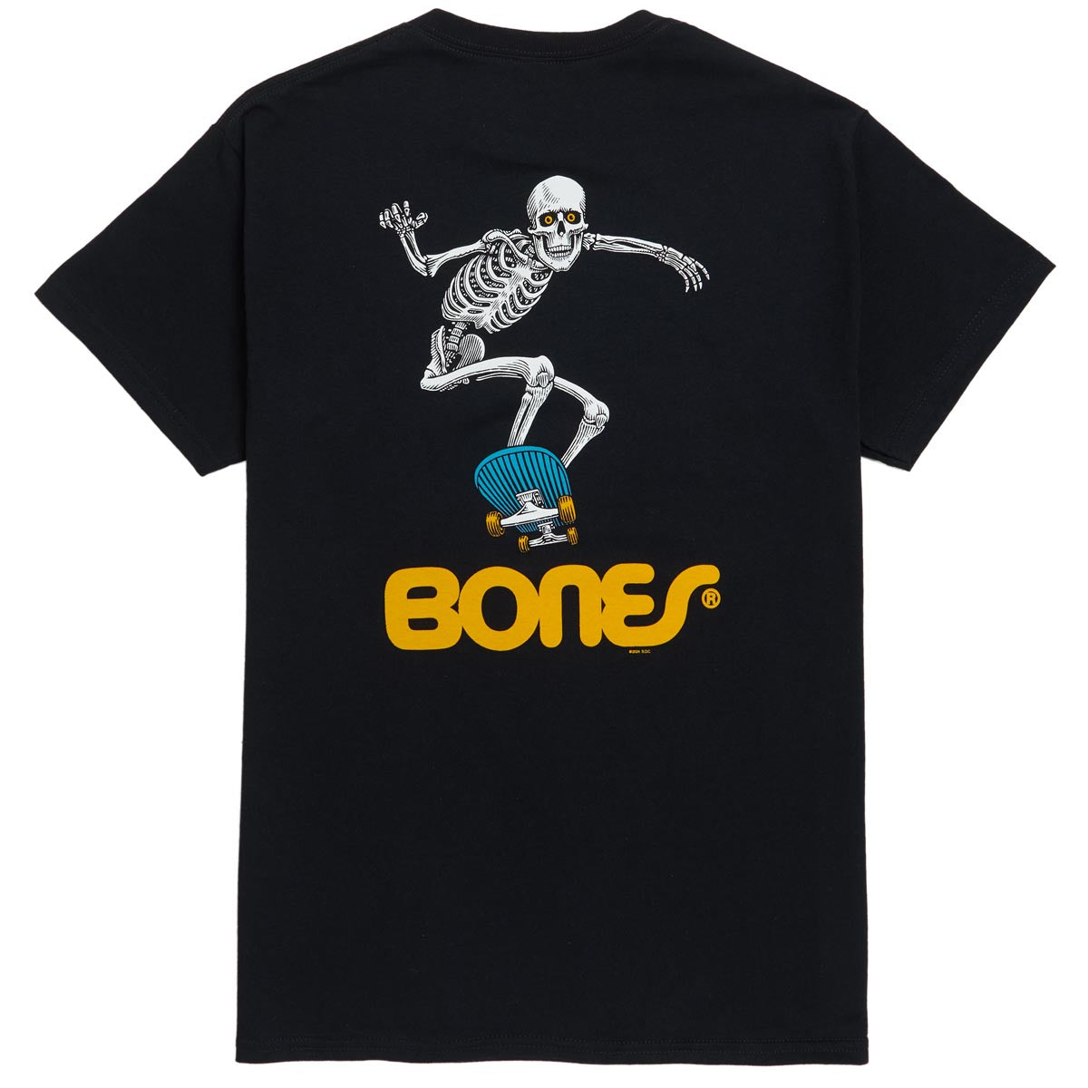 Powell-Peralta Skateboard Skeleton 2 T-Shirt - Black image 2