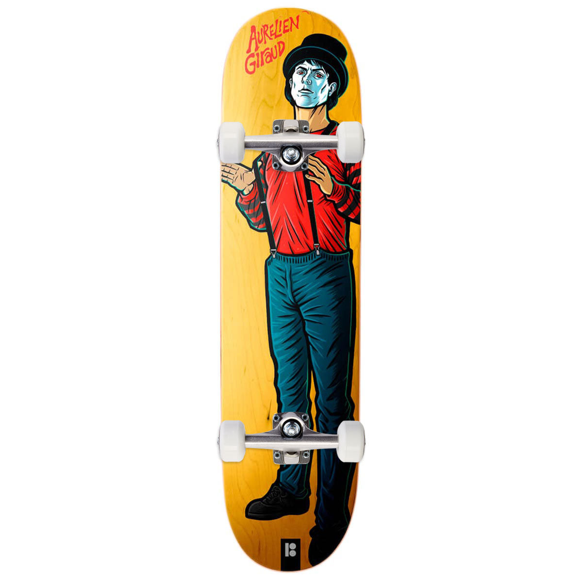 Plan B Warriors Giraud Skateboard Complete - 8.125