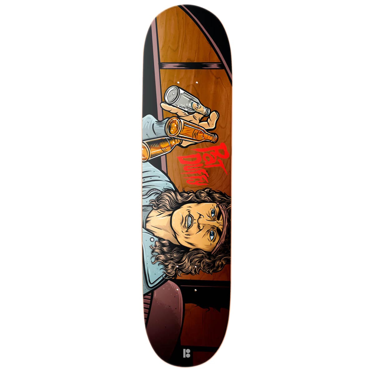 Plan B Warriors Duffy Skateboard Deck - 8.25